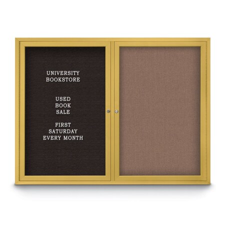 United Visual Products Corkboard, Burgundy/ White, 48" x 36" UV431H-WHITE-DBURGU